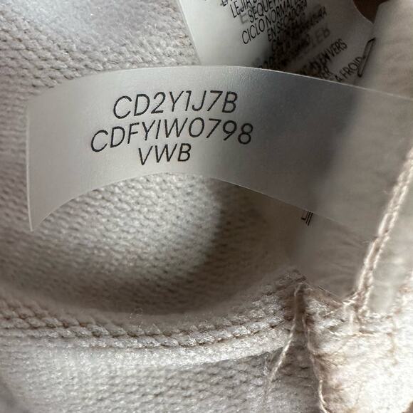 Calvin Klein Mini Tank Dress Womens L Tan Short Dress Elastic Waist Sleeveless - Picture 6 of 9